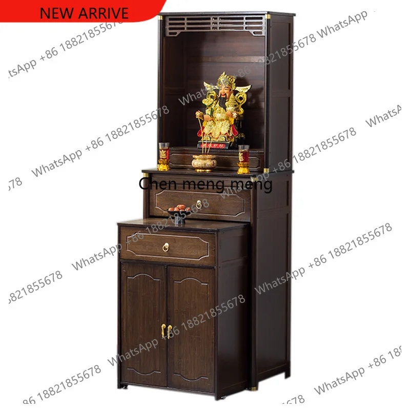 z183 Household Economical Living Room Cabinets Shrine Buddhist Niche Standing Living Room Cabinets Simple Buddhist Furniture Kas