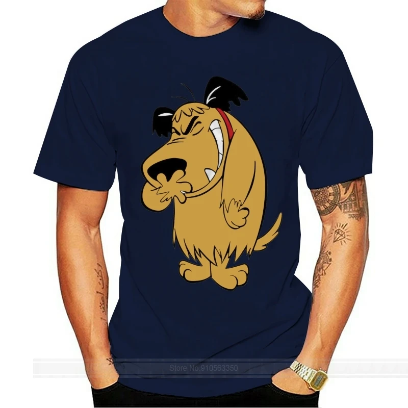 Mens T-Shirt Muttley 3-Dick Dastardly Series Wacky Races Penelope Yankee Doodle