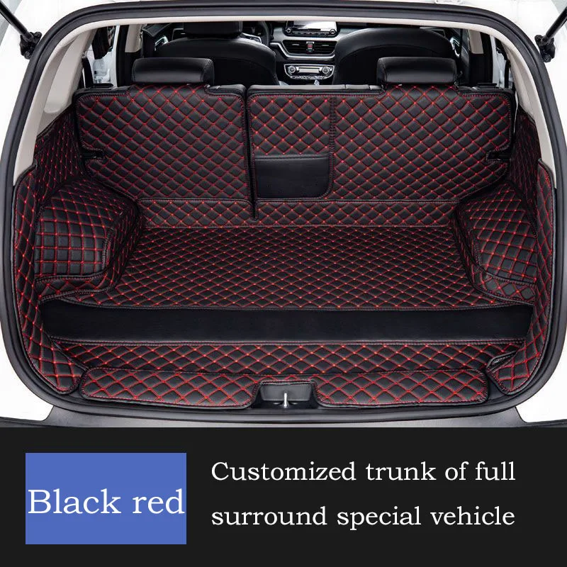 Custom Kofferbak Mat Voor Hyundai Tucson NX4 2021 2022 2023 2024 2025 Lederen Waterdichte Hoofd Pad Interieur Modificatie Accessoires