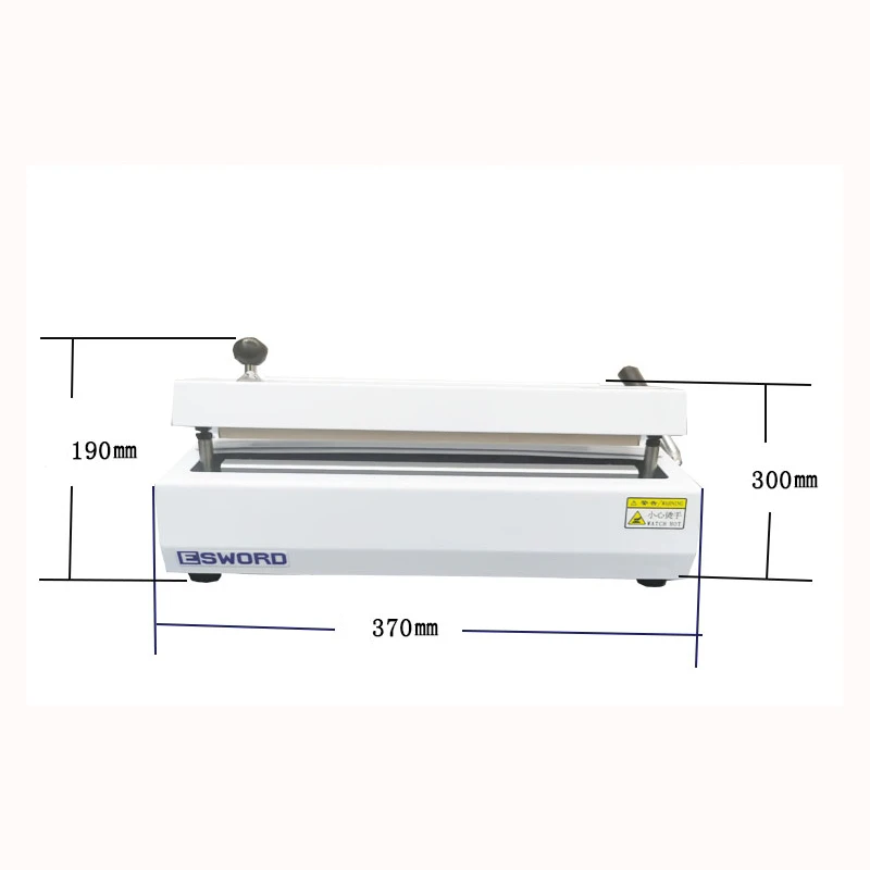 Machine de scellage de sacs de stérilisation 220V 300MM, Machine d'emballage de sacs de désinfection, scelleuse dentaire 400W