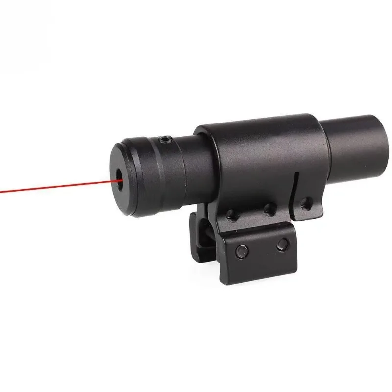 ​Tactical Flashlight with Multi-Beam Modes - Green Light & Focus Adjustment, Aluminum Body with Remote Switch & Gun Clip