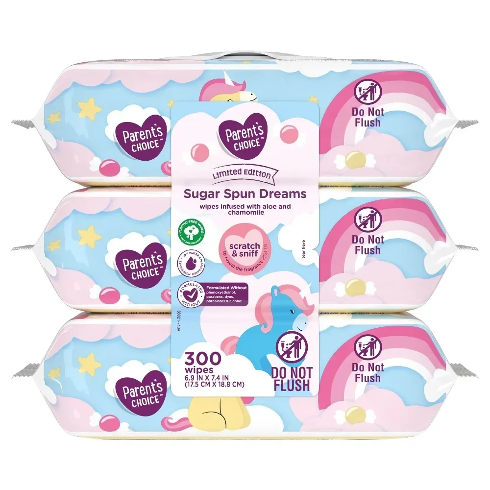 Sugar Spun Dreams LE 300 Count Cotton Candy Baking Decorating Cake Candies Sprinkles Topper Jimmies Sugary Fairy Floss Pastel Rainbow Kids Party Birthday Cupcake Topping