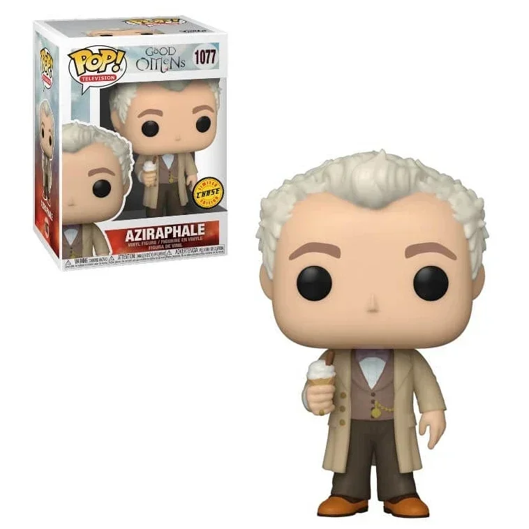Trendy Toy 2025 Funko Pop Good Omens Azirphale 1077# & Crowley