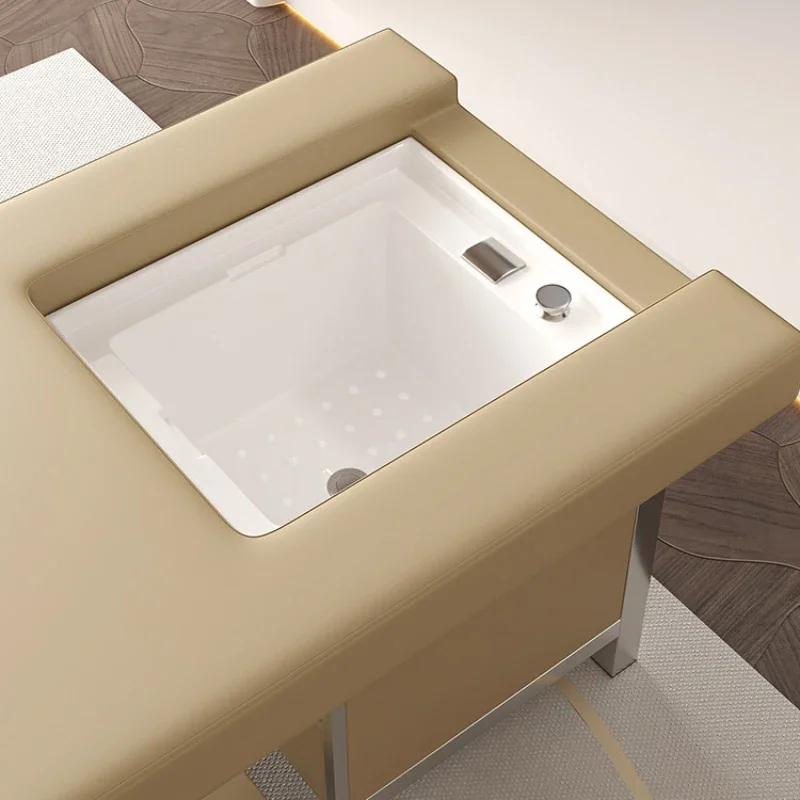 미용사 의자 헤드 샴푸 일본식 헤드 스타일리스트 백 샴푸용 가정용 미용 의자 헤드 스파 장비 스파 세척 침대