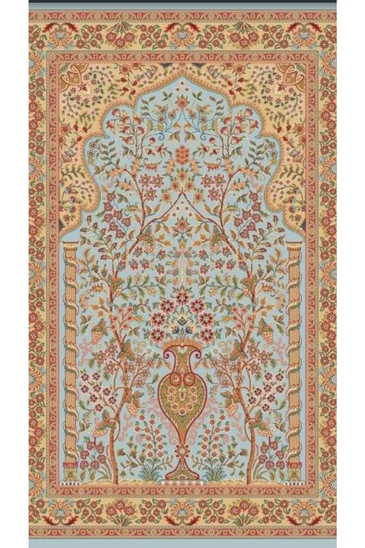 DOLBOVI silk Seccade bright bamboo viscose custom production Meditation Rug