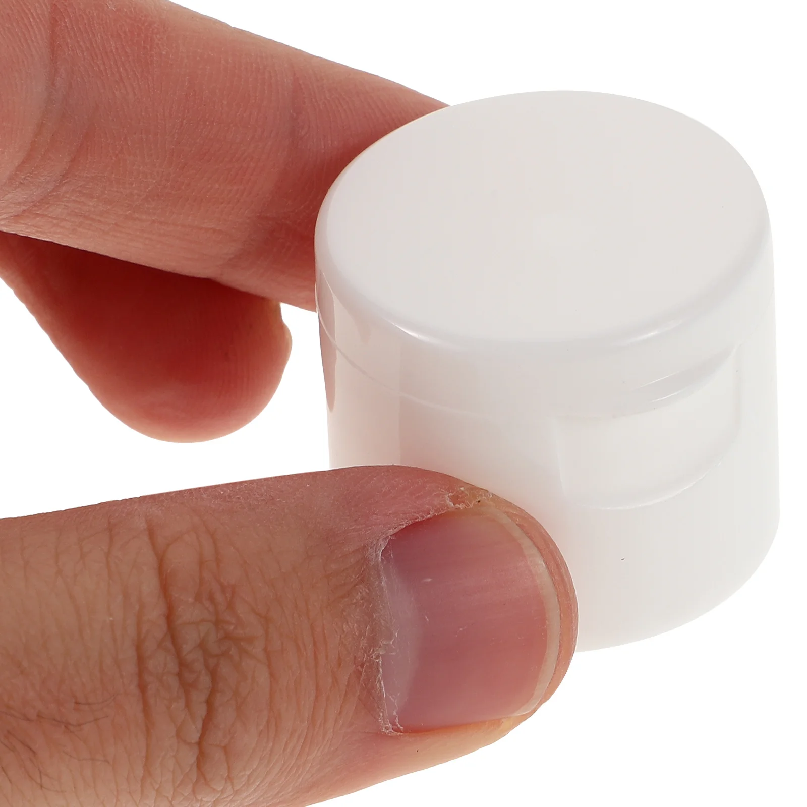 50 قطعة من أغطية الزجاجات للاستغناء، تصميم سهل الاستغناء لمنتجات العناية بالبشرة، أغطية بديلة لزجاجة الضغط القابلة لإعادة الملء #5