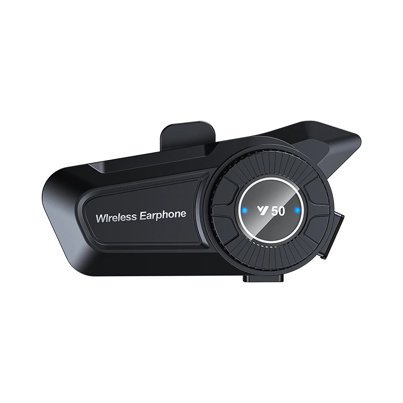 

Подключите 2 мобильных телефона одновременно. Водонепроницаемая Bluetooth-гарнитура BT5.3 для мотоцикла Y50.