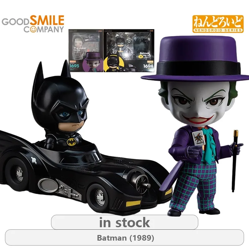 

GSC оригинальный NENDOROID Batman (1989) серия 1695 Джокер аниме фигурка модель игрушки подвижная модель украшения подарки для мальчиков