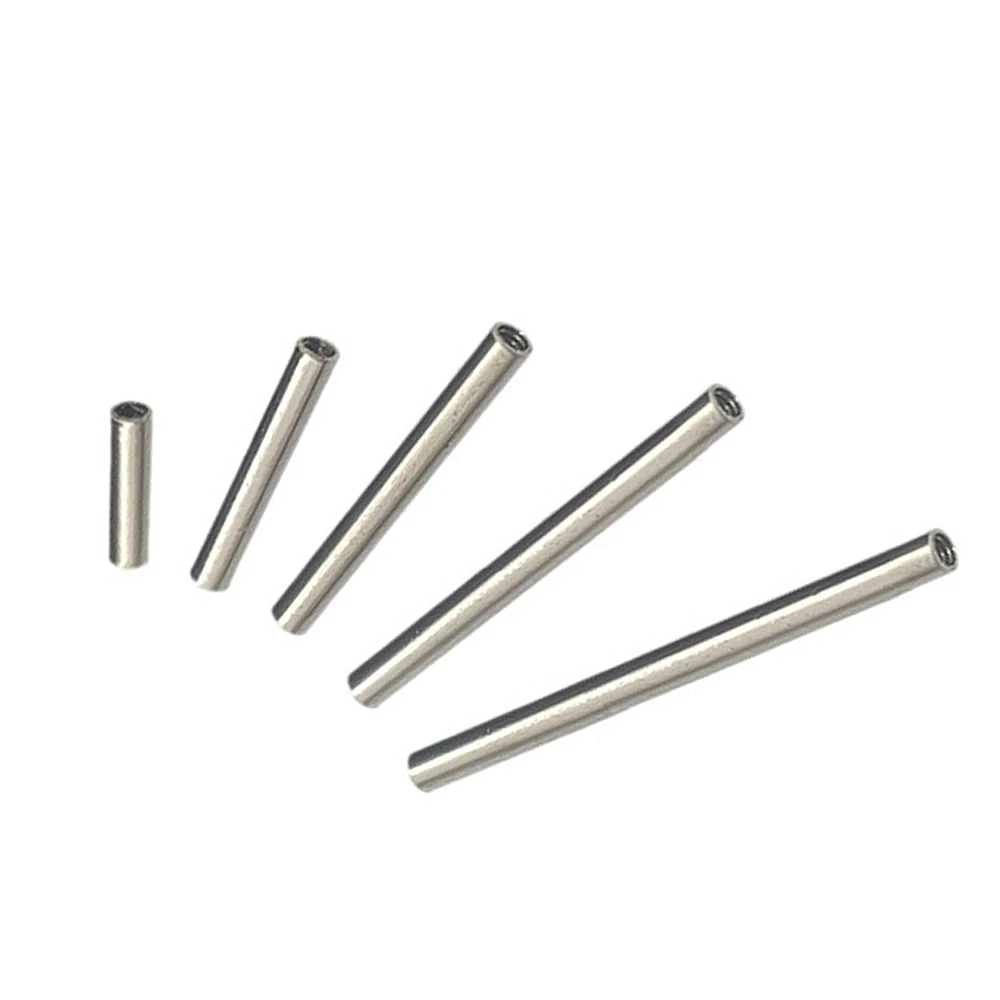 10pcs ASTM F-136 Titanium Piercing jewelry Straight rod straight nose stud Inner teeth lip stud fittings