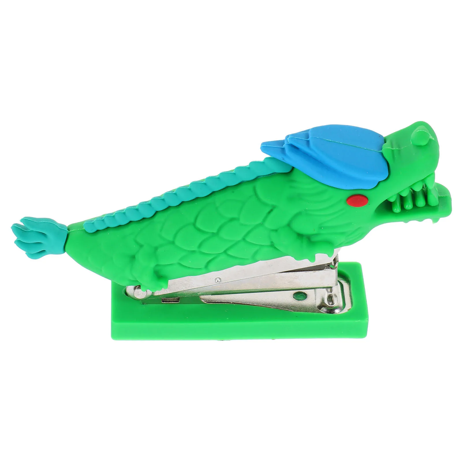 دباسة صغيرة على شكل تنين ملحقات مكتبية لطيفة لسطح المكتب للدراسة والفصول الدراسية مهام تدبيس صغيرة محمولة باليد أدوات مكتبية كاواي #3