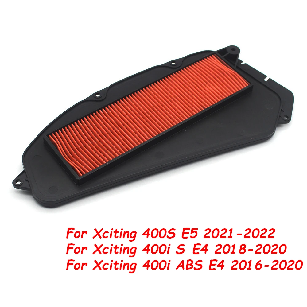 Motorcycle Engine Air Intake Filter Cleaner Scooter 5 Holes Air Filter Element For KYMCO Xciting 400i S ABS 400S 1721A-LKF5-E10