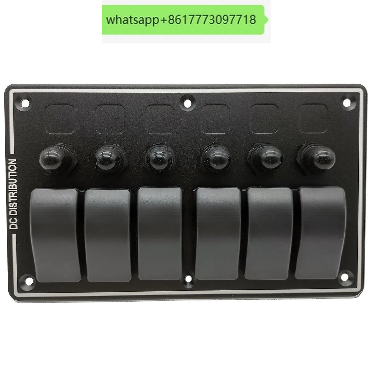 

Boat yacht switch rocker panel, four position six position eight position speedboat switch panel, RV switch panel
