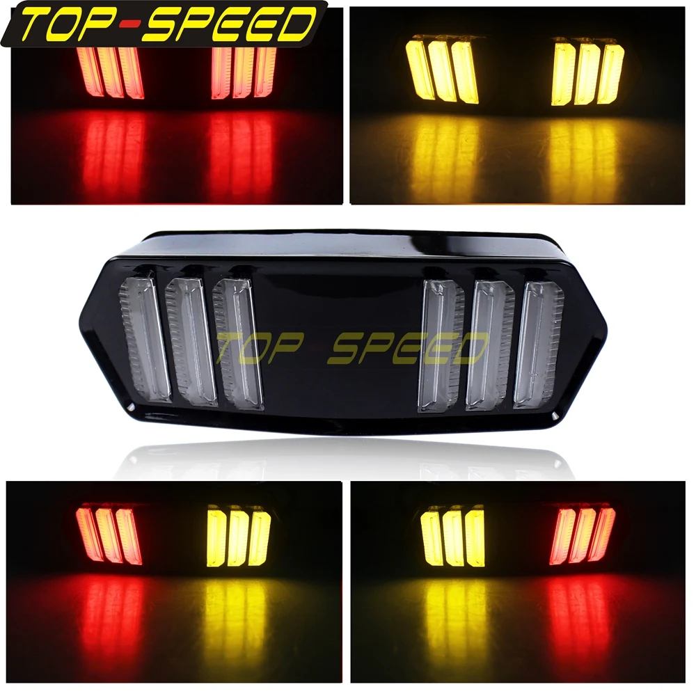 Motorcycle LED Brake Taillight Turn Signals Lights For Honda CB650F CBR650F CB 650F CBR 650F CTX700N CTX 700N MSX Grom 125 13-16