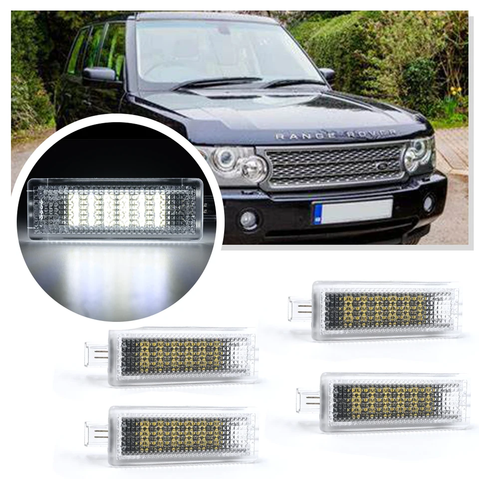 랜드로버 레인지로버 스포츠 L322 2002-2012 L405 L494 LR2 용 LED 문짝 라이트 문짝 퍼들 라이트 썸네일 7