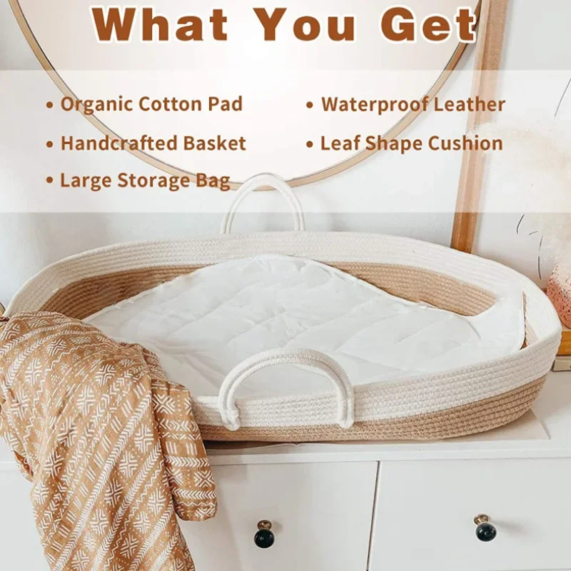 Multi Functional Light Soft Durable Going Out Newborn Sleeping Basket Crib Baby Bassinet Accessories