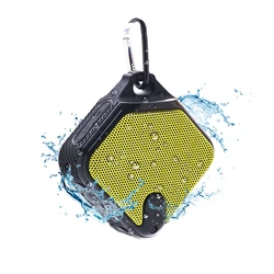 Rockmia EBS-502 Mini Portable Speaker Bluetooth Music Box Promotion Price Simple Square With MIC  Passive Radiator Bass Enhanced