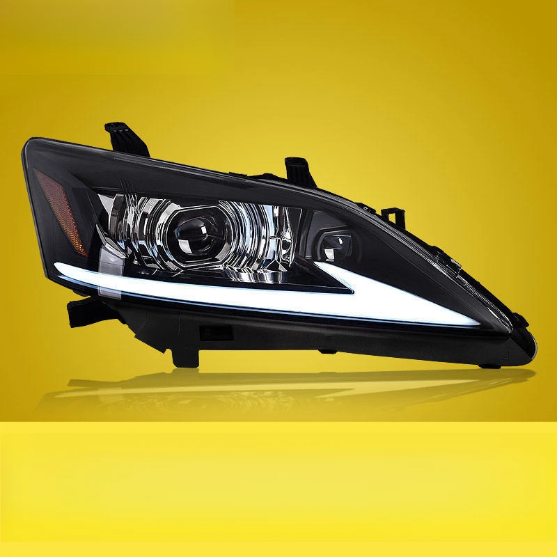 Suitable for Lexus ES Assembly 06-12 Model Modified Laser Lens LED Headlight Daytime Running Light