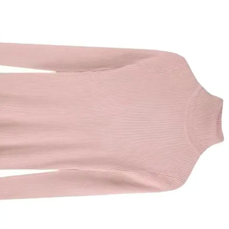 

Зимний свитер 2025, водолазка, вязаный свитер, элегантный женский свитер, облегающий вязаный топ с длинными рукавами из мягкой эластичной ткани