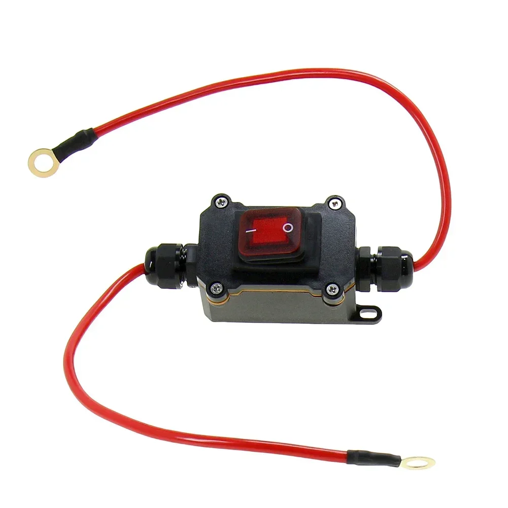

DC 12V 25A Inline Wire Switch for Motorcycle RV and Home Appliances Waterproof IP65 Design for Reliable Outdoor Use