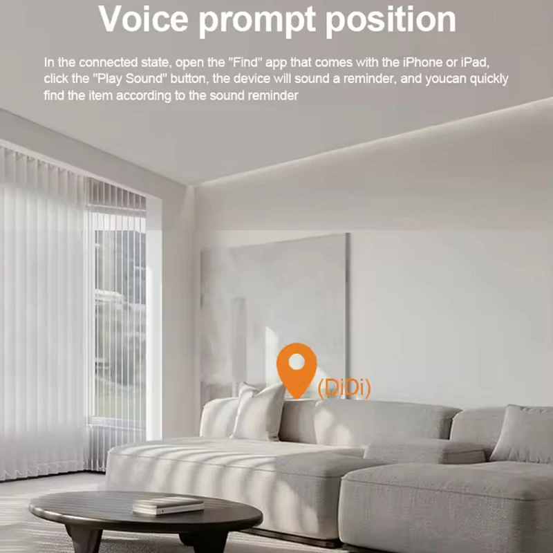 Airtag بلوتوث GPS Trackers IPX5 مقاوم للماء الرياضة تتبع الموضع مكافحة سرقة محدد جهاز آيفون العثور على بلدي