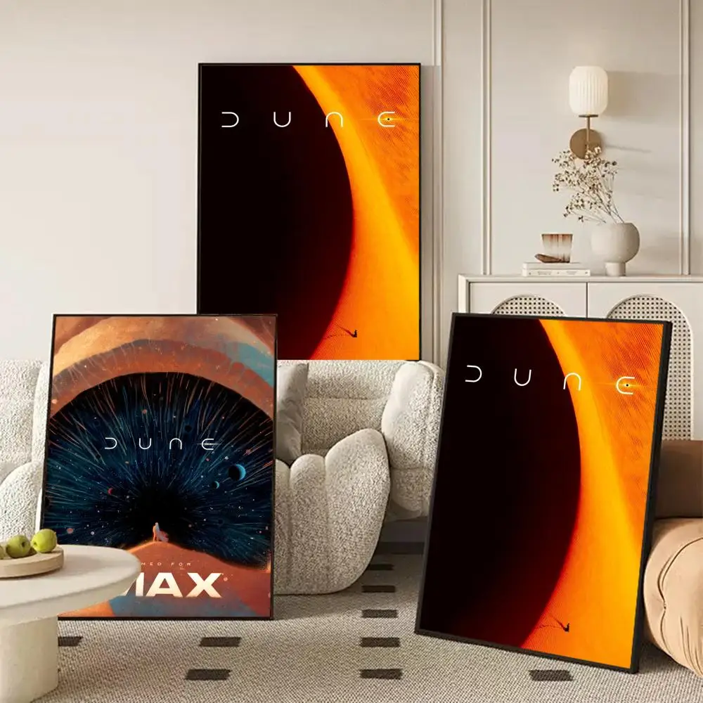 الكثبان الرملية الجزء الثاني 2024 ملصق الفيلم الذاتي لاصق الفن مقاوم للماء ورقة ملصق مقهى جدار ديكور #2