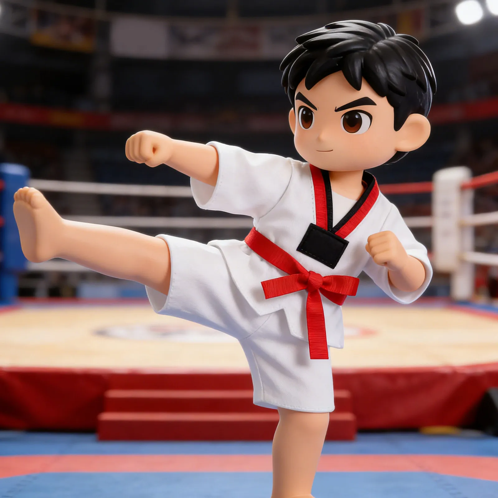 

1Set Martial Arts Clothes for 10-12 Inch Stuffed Animals Karate Uniform Belt Taekwondo Bear Outfit Role Playing Costume