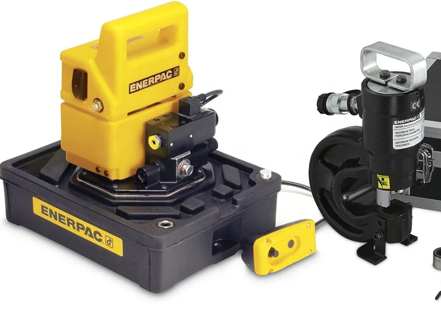 Enerpac PUD1100B, Two Speed, Economy Electric Hydraulic Pump, Dump Valve, 115V, For use with Single-Acting Cylinders