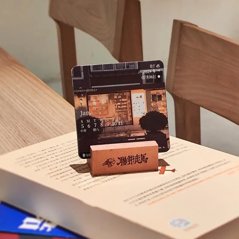 2026 لتقوم بها بنفسك آلة بطاقة صغيرة محلية الصنع التقويم الأسبوعي صندوق أعمى نصف شهر أجندة مكتبية /رزنامة مكتبية للمكتب واللوازم المدرسية