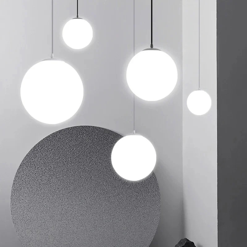 modern glass ball pendant lights globo branco pendurado lampadas simples lampada led pendant bar e restaurante decoracao luminaria para quarto 01