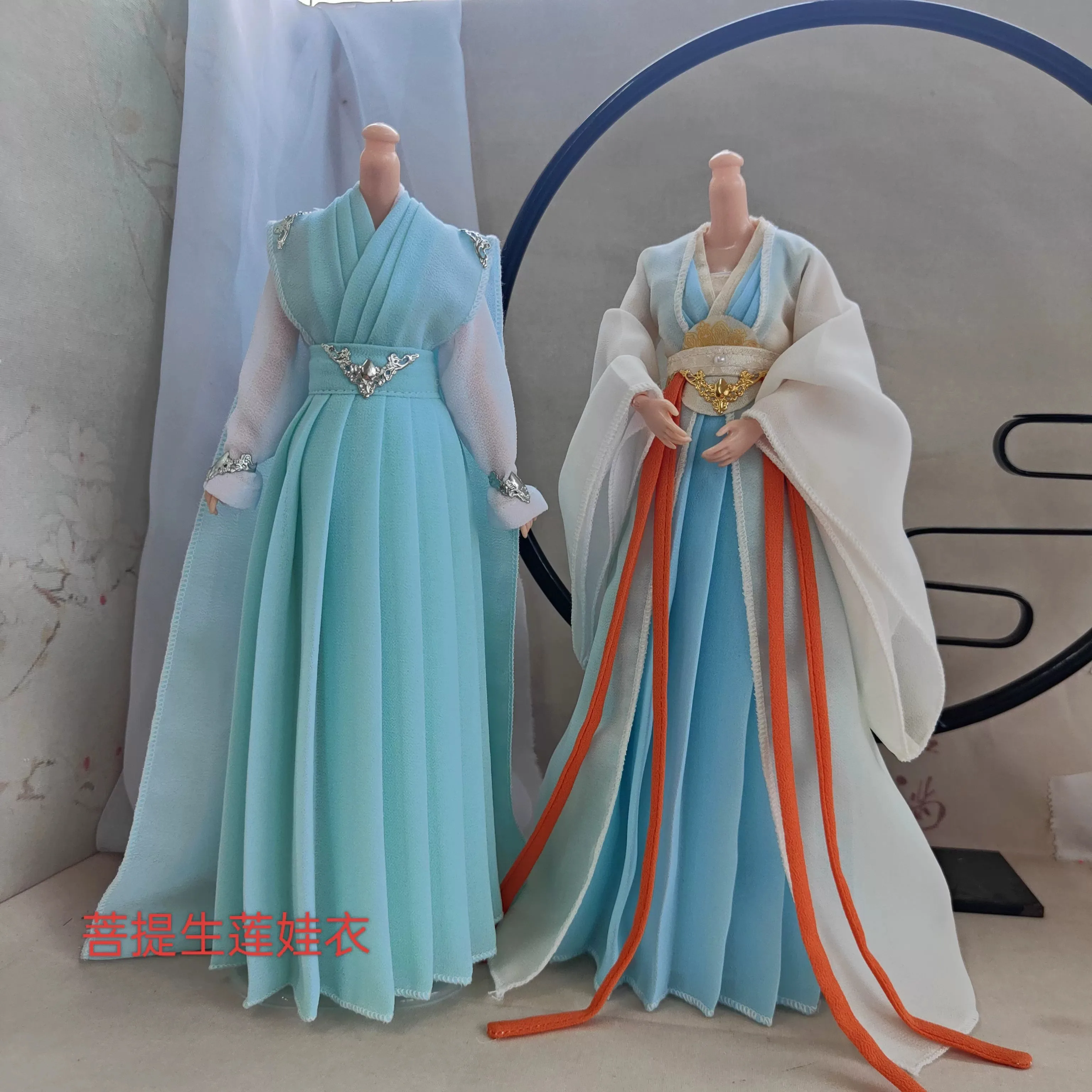 1/6 Schaal Figuur Pop BJD Kleding Oude Kostuum Hanfu Gewaad Fee Jurk Voor BJD/SD YOSD Blyth Barbi OB27 accessoires A2149