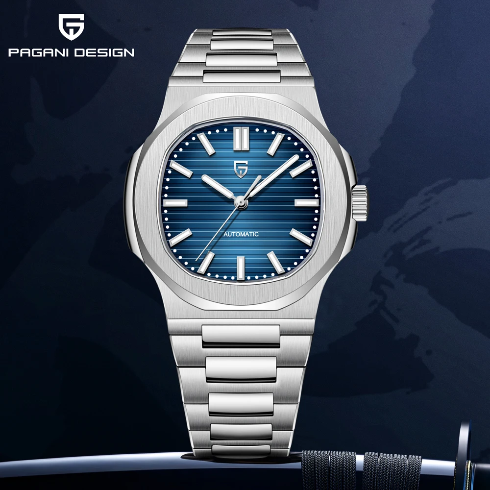 

PAGANI DESIGN 2026 Newest Sapphire Mechanical Watch Stainless Steel Men's Watches Automatic Winding Waterproof Relogio Masculino