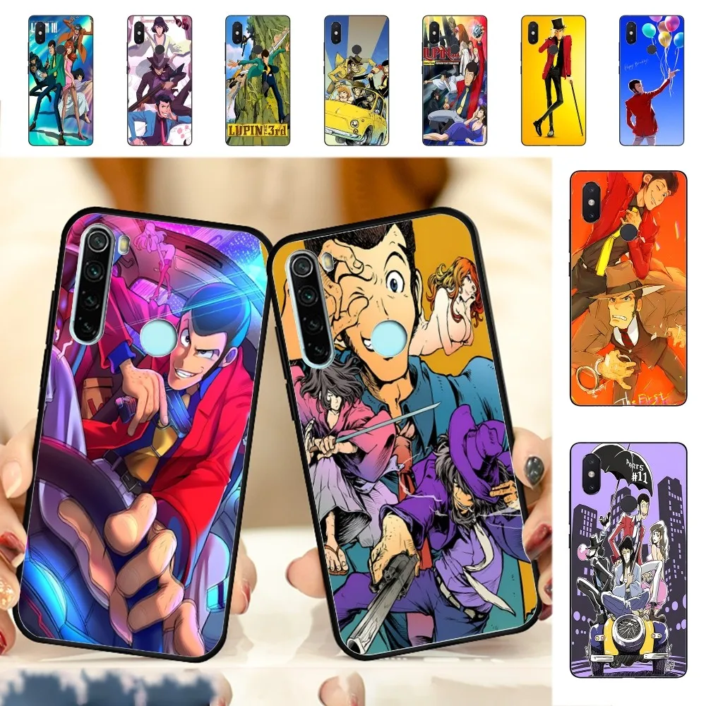 L-Lupin The T-Third Anime Phone Case For Redmi Note 4 X 5 A 6 7 8 T 9 9S 10 11 11S 11Epro Poco M3 Pro