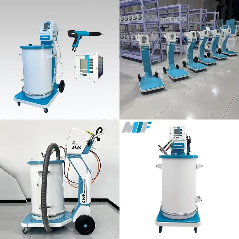 for M40 Manual Powder Spray Gun Pulse Electrostatic Powder Coating Sprayer