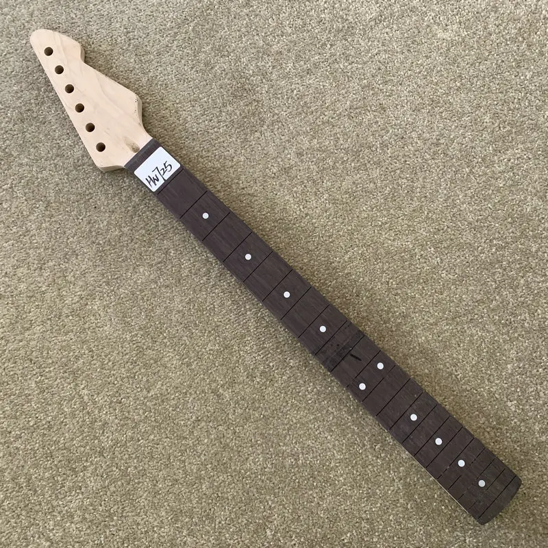 HN725 ST Guitar Neck Unfinished Maple with Rosewood Custom Order DIY Replace Electric Guitar Parts No Paints Peavey Genuine