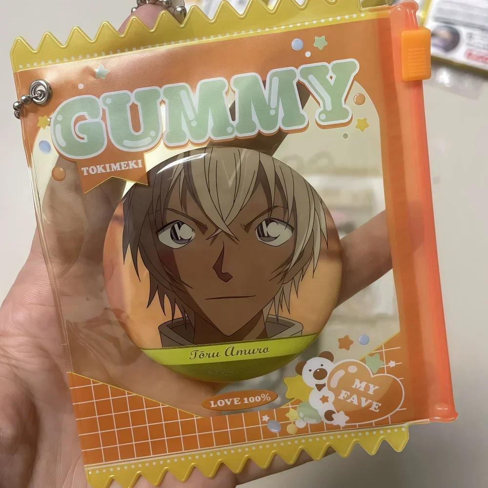 Protect Display Anime Badges 58mm75mm Clear Protector Sleeves Collectible Pin Storage Pouches Premium Quality Crystal ViewSecure