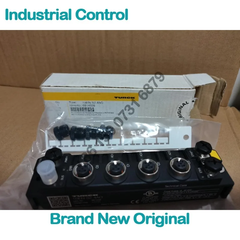 Turck, TBEN-S2-4AO, fieldbus, ultra-small 4-way, analog output module