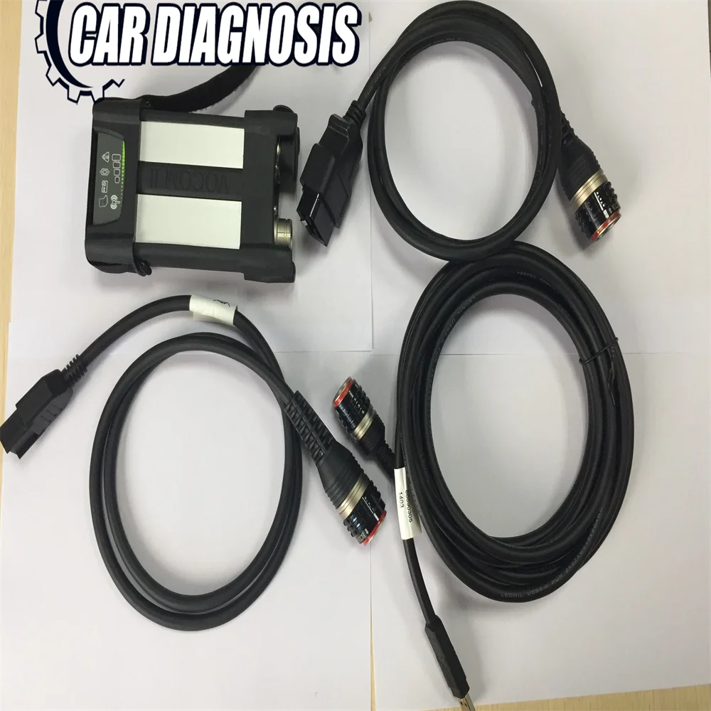 

For Genuine Vocom 2 ptt tech tool 2.8 88894000 VOCOM II Heavy Duty Truck excavator euro5 euro6 Diagnostic Tool VOCOM 2 vcads