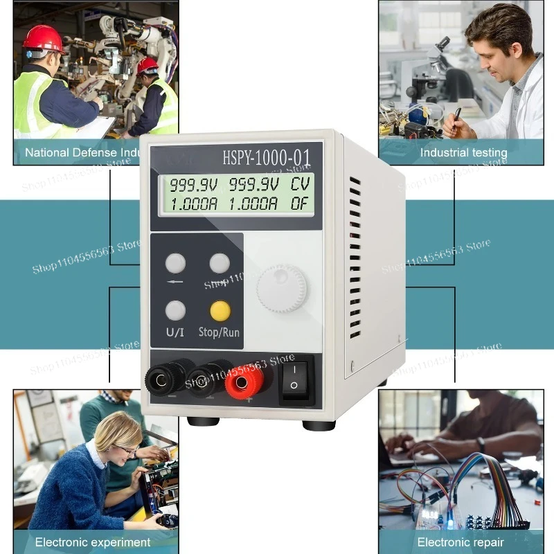 HSPY 1000V1A Programowalny stabilizowany zasilacz prądu stałego hsyp-1000-01 Źródło prądu stałego