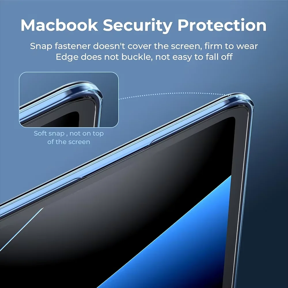 For MacBook Air Case 13 Inch M4 M3 M2 2025 2024 2022 A3240 A3113 A2681 Compatible with Laptop Case 13.6 Inch Ultra-thin Matte