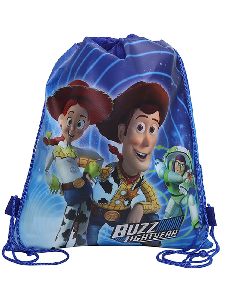 Disney Toy Story General Stock vendite dirette Cartoon Dis Non tessuto stampato Bundle Pocket coulisse Bag Toy Storage Bag Gift