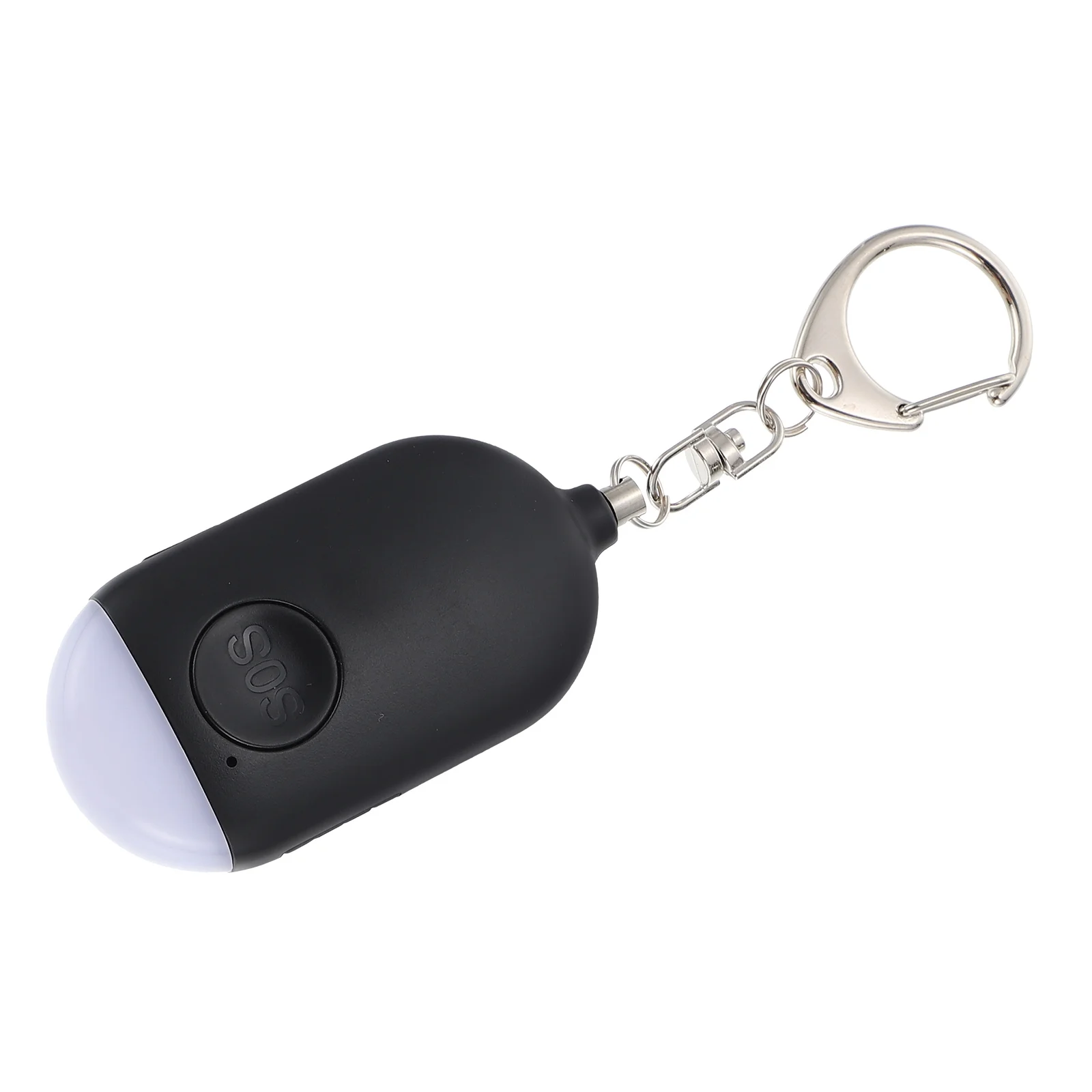 مجموعة واحدة من سلسلة مفاتيح إنذار شخصي محمولة قابلة لإعادة الشحن بصوت عالٍ للنساء لجهاز الطوارئ الآمن في الهواء الطلق #4