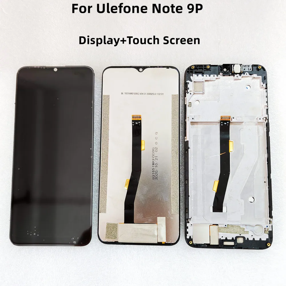Pop For Ulefone Note 9P LCD Display Assembly Replacement For Ulefone Note 9P Display LCD Screen Original Tested