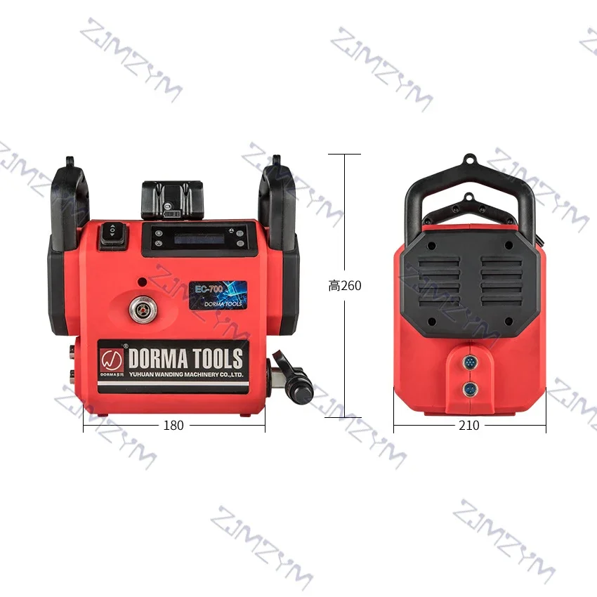 760ml Portable Light Weight Battery Powered Hydraulic oil Pump Remote Control Electric high pressure oil pump 18V DC or 110-250V