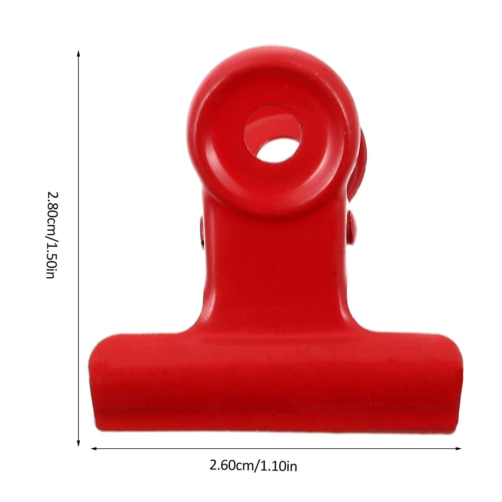 10 قطعة مقاطع مكتب معدنية 10 حزمة قرصة المشابك لتخزين المواد الغذائية الطازجة حفظ حقيبة السدادة وجبة خفيفة كليب المنظمون المنزل #2