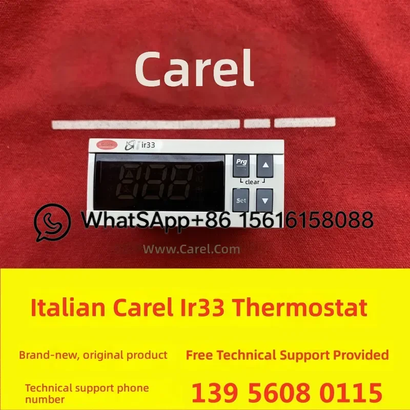 CAREL IR33W7LR20 Universal Programmable Temperature Humidity Controller Digital Thermostat Regulator for HVAC Refrigeration