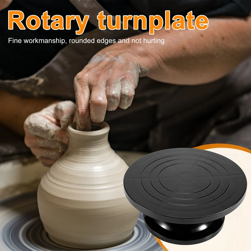 30Cm Pottery Wheel Modelling Platform Sculpting Turntable Model Making Clay Sculpture Tools Round Rotary Turn Plate Pottery Tool