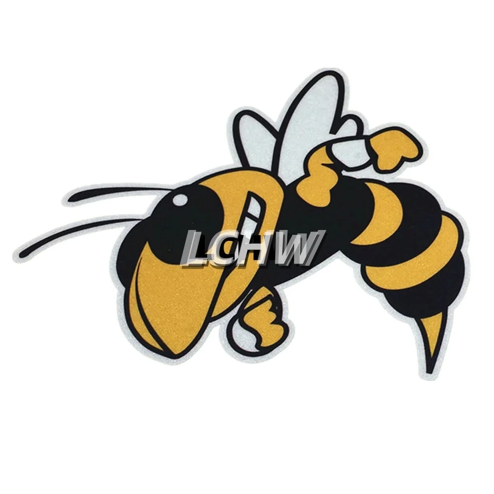 Car Stickers for Racing Power Bee Auto Body Window Decals Sponsor Modified Tape Motor Racing Graphics