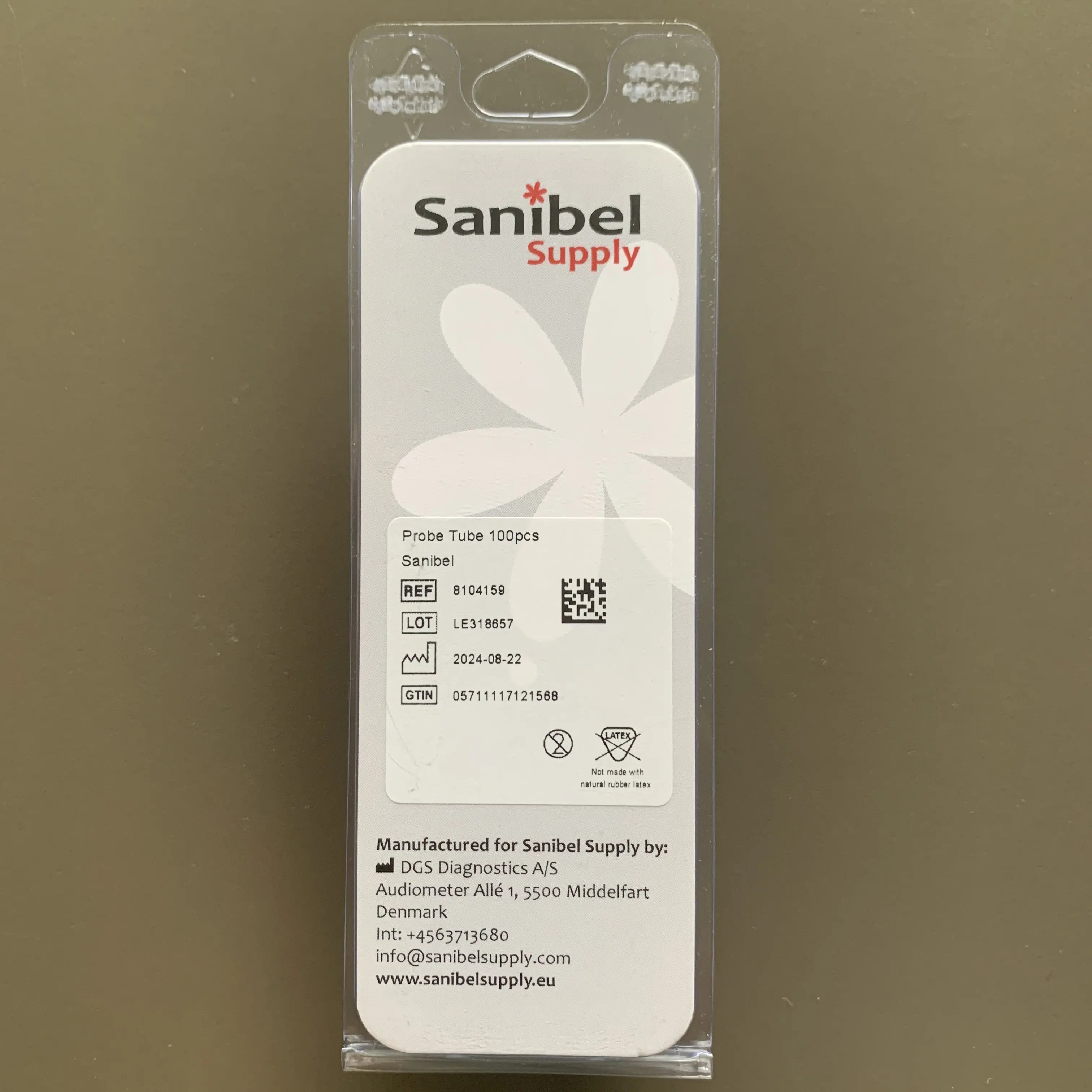 أنبوب مسبار OAE 100 قطعة لأنبوب مسبار الانبعاثات الضوئية للمسح الضوئي