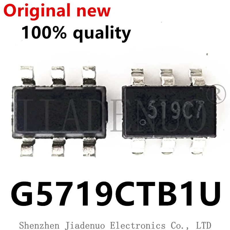 (5-10pcs)100% original New G5719CTB1U G5719C Printing Silk 519CP 519C Starting SOT23-6 Chipset