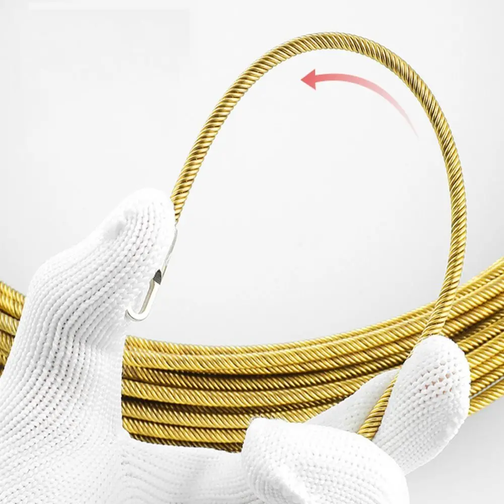 Carbon Steel Wire Puller Connector Head Electrician Tools Connect To 3mm Wire Wire Cable Elastic Threader